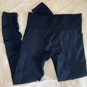 JoyLab Seamless Leggings Navy Blue Extra Small